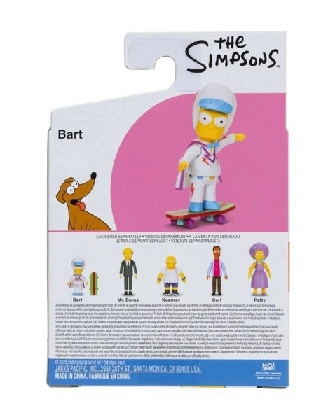 The Simpsons Jakks Bart the Daredevil 2.5-inch Figure Wave 5