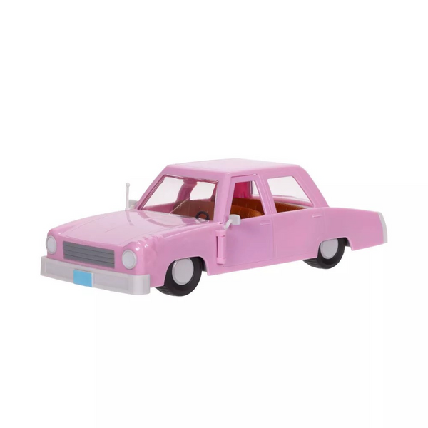The Simpsons Family with Sedan Playset with 2.5" Figures by Jakks Pacific