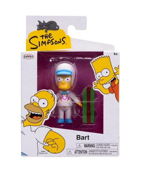 The Simpsons Jakks Bart the Daredevil 2.5-inch Figure Wave 5