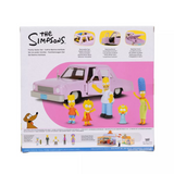 The Simpsons Family with Sedan Playset with 2.5" Figures by Jakks Pacific
