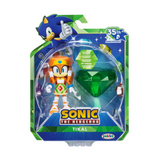 Sonic 35th Anniversary Tikal with Master Emerald 4 Inch Action Figure with 11 Points of Articulation
