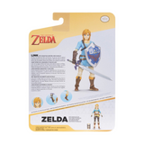 Zelda, Breath of the Wild: Link 5-Inch tall Action Figure with Master Sword and Shield