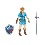 Zelda, Breath of the Wild: Link 5-Inch tall Action Figure with Master Sword and Shield