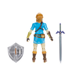 Zelda, Breath of the Wild: Link 5-Inch tall Action Figure with Master Sword and Shield