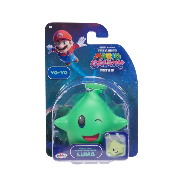 Super Mario Galaxy Movie Green Luma Glow In the Dark Yo-Yo
