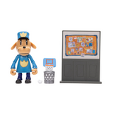 Dog Man with Pin Board 5 Inch Articulated Figure Wave 3 by Jakks Pacific