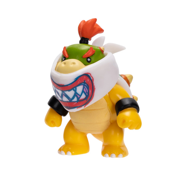 Jakks Pacific Bowser Jr. 2.5'' Action Figure in Blister Packaging