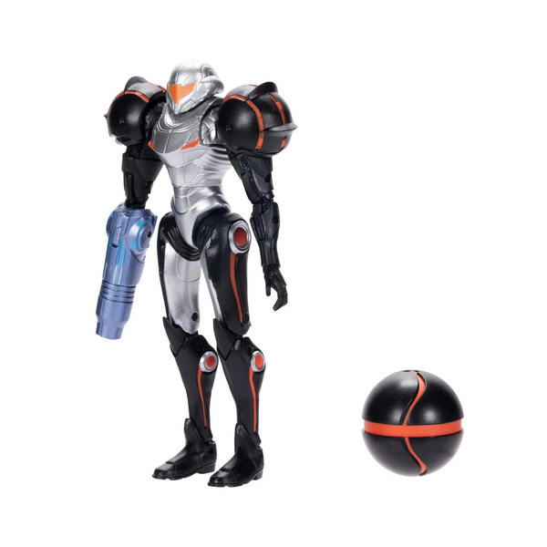 Nintendo Metroid Samus in Phazon Suit 5 Inch tall Action Figure with Morph Ball