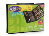 Arty Facts Portable Art Studio Deluxe Art Set - 120 piece set