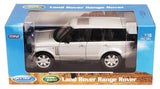 Silver 2003 Land Rover Range Rover 1/18 Scale Diecast Model