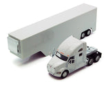 Kenworth T700 Tractor with White Trailer 1/68 Scale Toy Truck