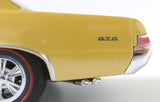 Gold 1965 Pontiac GTO 1/24 Scale Diecast Model with Window Box by Welly