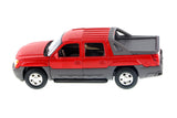 Red 2002 Chevrolet Avalanche Pick Up 1/24 Scale Diecast Model