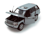 Silver Land Rover Range Rover 1/24th Scale Diecast Model