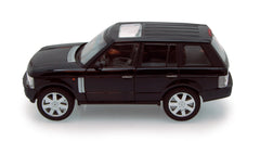 Black Land Rover Range Rover 1/24th Scale Diecast Model