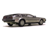 Stainless Steel Finish 1981 DE LOREAN DMC 12 COUPE  1/18 Scale Diecast Model by Sunstar