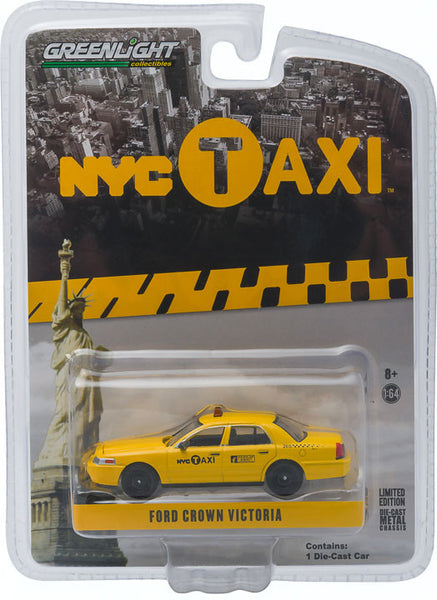 Greenlight NYC Taxi 2011 Ford Crown Victoria Medallion # 2x15 1/64 Diecast Car