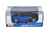 Bugatti Chiron Blue 1/24th Scale Diecast Model