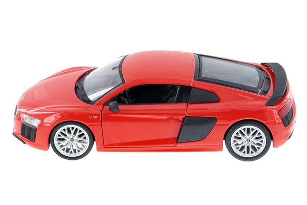 Red Audi R8 V10 Plus 1/24 Scale Diecast Model by Maisto