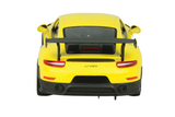 Yellow 2018 Porsche 911 GT2 RS 1/24 Scale Diecast Model