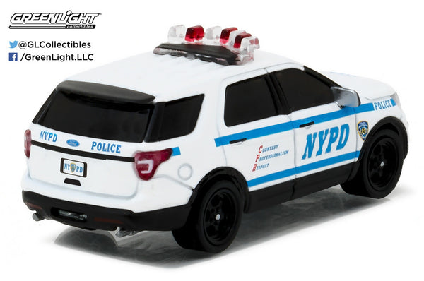 NYPD 2015 Ford Interceptor Utility 1/18 Scale Diecast Model by Greenlight