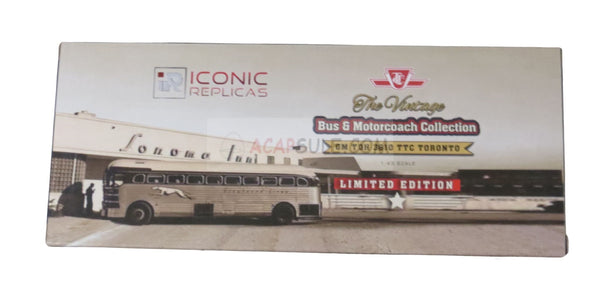 TTC Toronto 1/43 Scale 1948 GM TDH 3610 Transit Bus Diecast Model