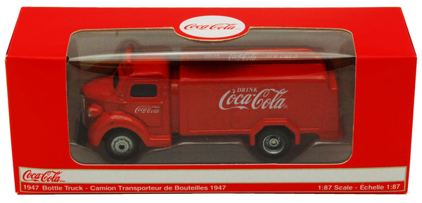 Coca Cola 1947 Bottle Truck 1/87 Diecast Model