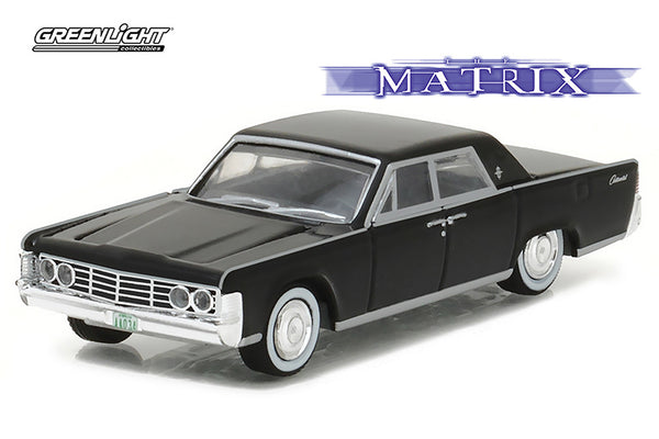 Greenlight Hollywood 1965 Lincoln Continental from The Matrix 1/64 Scale Diecast
