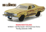 The Dude's from Big Lebowski 1973 Ford Gran Torino 1/64 Scale Diecast Car