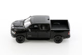 1/46 Scale Black 2019 Dodge Ram 1500 PickUp Diecast Toy with Pullback Action