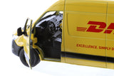 Kinsmart 1/48 Scale DHL Mercedes Benz Sprinter Van Toy with Pullback Action