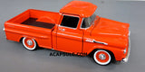 Red 1958 Chevrolet Apache Fleetside Pick Up 1/24 Scale Diecast Model