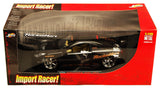 Black Toyota Celica Import Racer 1/18 Scale Diecast Model Car