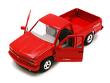 1/24 Scale 1992 Red Chevrolet 454 SS Pick Up Diecast Model