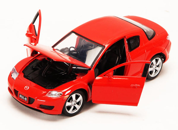 Red Mazda RX-8 1/24 Scale Diecast Model