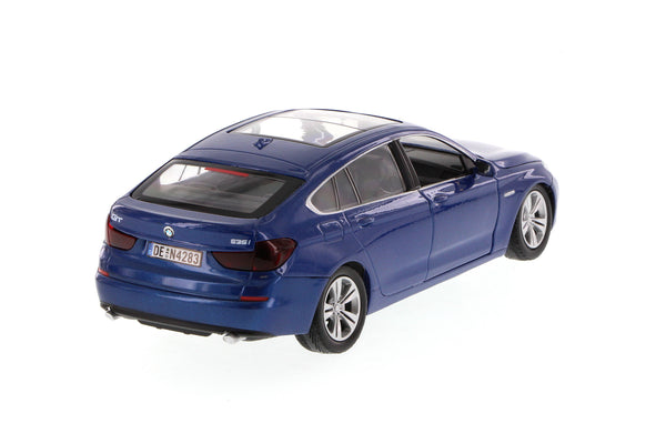 Blue BMW 5 Series GT 1/24 Scale Diecast Model