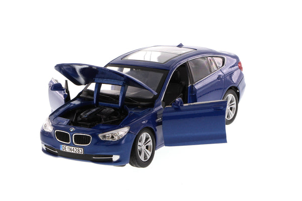 Blue BMW 5 Series GT 1/24 Scale Diecast Model