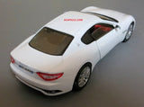 White Maserati Gran Turismo 1/24 Scale Diecast Model