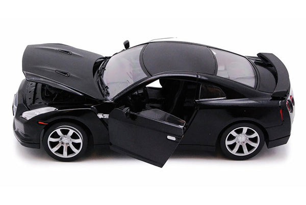 Black Nissan GT-R 1/24 Scale Diecast Model