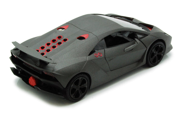 Carbon Black Lamborghini Sesto Elemento 1/24 Scale Diecast Model by Motormax