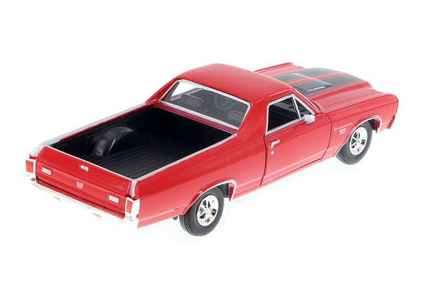 Red 1970 Chevy El Camino SS 396 1/24 Scale Diecast Model
