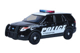 Motormax 2015 Ford Police Interceptor SUV with Light and Sound 1/24 Scale Model