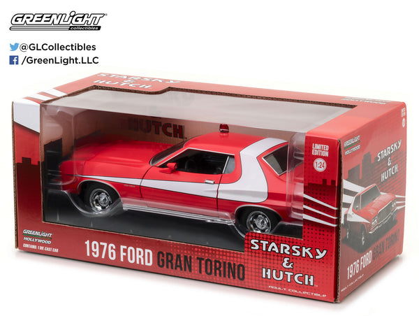 Starsky & Hutch 1976 Ford Gran Torino 1/24 Scale Diecast Model