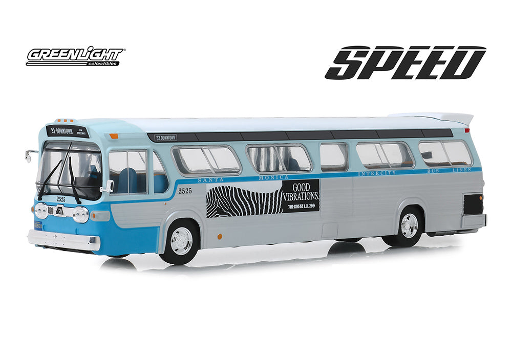 Speed Bus Model Greenlight 1960's GM TDH-5301 New Look Bus 1/43 Scale Model Bus from t ...