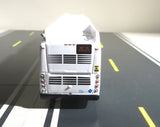 White (Blank) 1/87 Scale New Flyer Xcelsior XN60 Articulated Bus Diecast Model