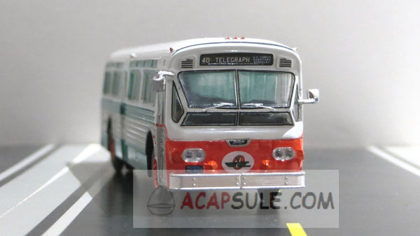 AC Transit Route #40 1/87 Scale Flxible 53102 New Look Transit Bus Diecast Model