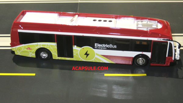 Toronto TTC 1/87 Scale Proterra ZX5 Electric Transit Bus Diecast Model
