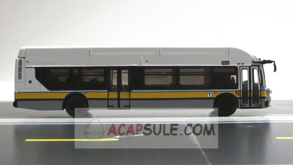 MBTA Boston #1442 Route 77 Harvard 1/87 Scale New Flyer Xcelsior Transit Bus Model