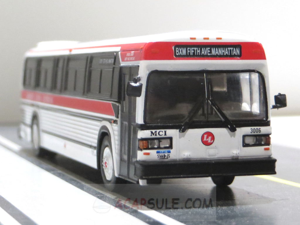 Liberty Lines Express Route BXM MCI Classic Transit Bus in 1/87