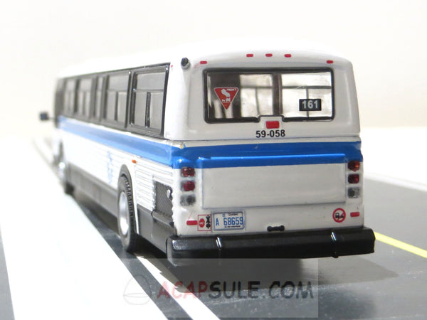 STM Montreal #161 Van Horne MCI Classic Transit Bus in 1/87 Scale Diecast Model